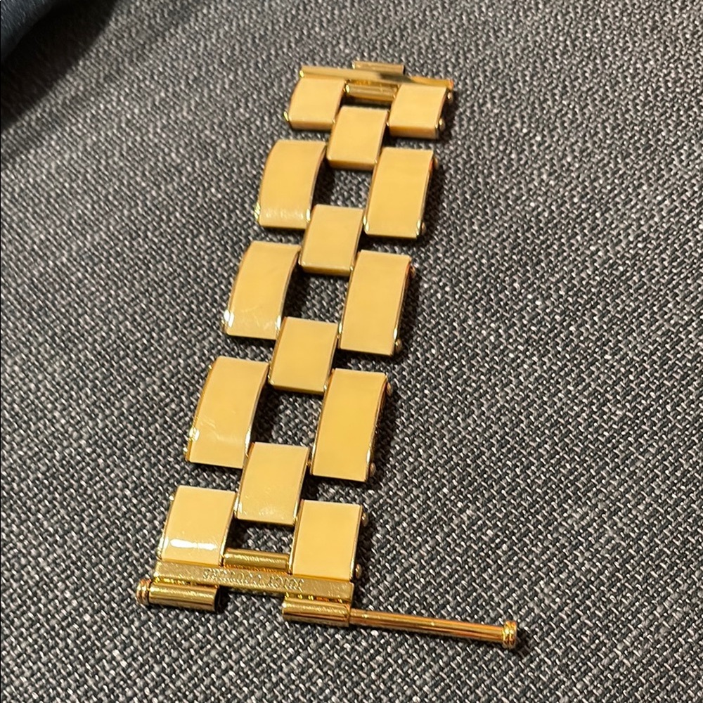 Juicy couture vintage Gold and Cream Bracelet